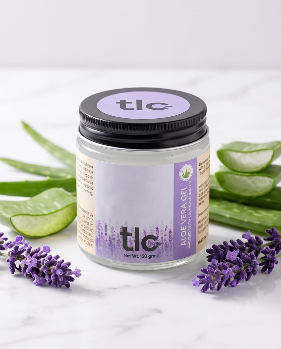 Aloe Vera Gel with Lavender Water & Vitamin E 