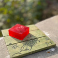 Red Wine & Apricot Oil Herbal Soap – Handcrafted Anti-Aging Bathing Bar for Radiant & Smooth Skin | Tlcforyou