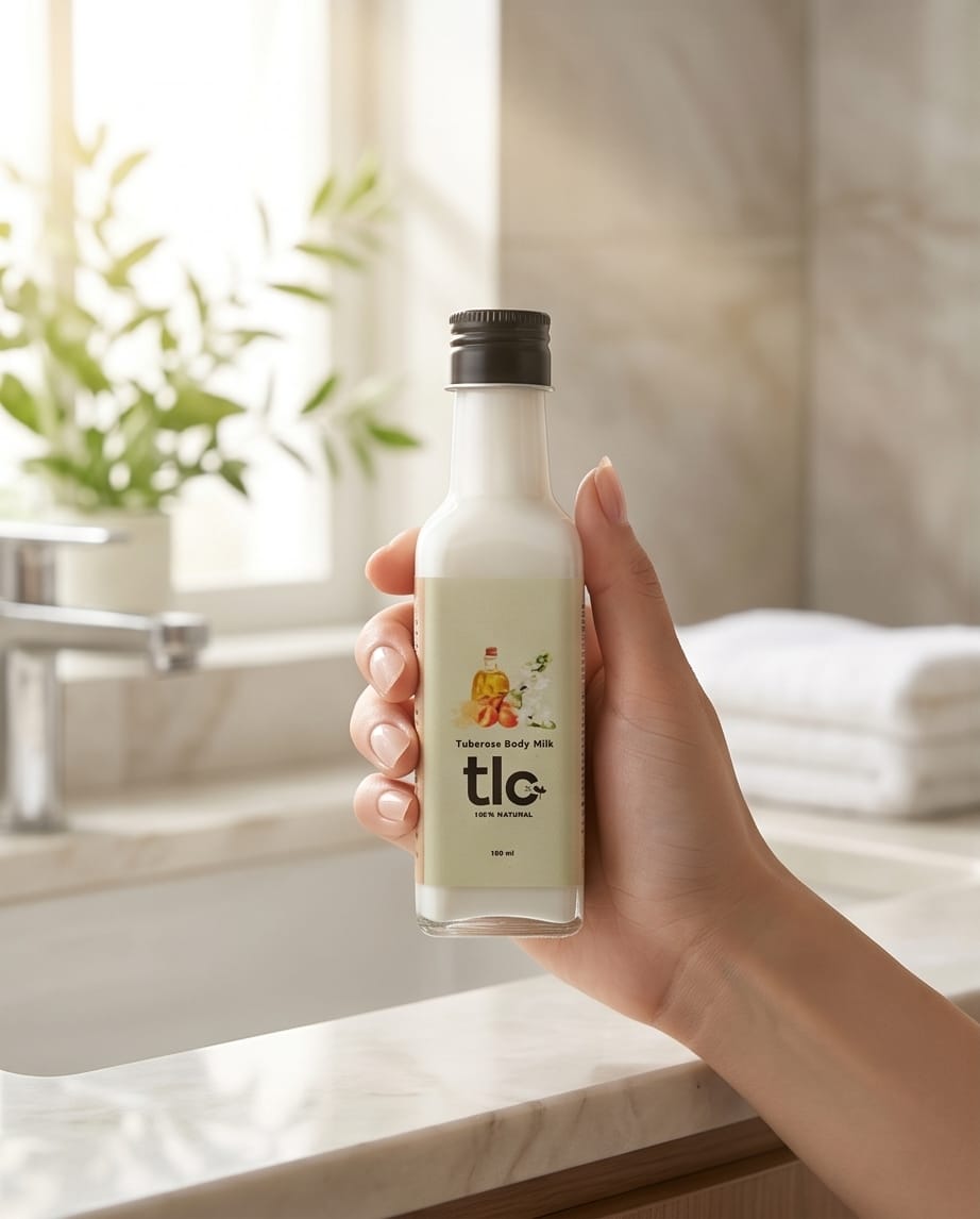 Tuberose Body Milk – Silken Hydration for Soft, Radiant Skin | Tlcforyou