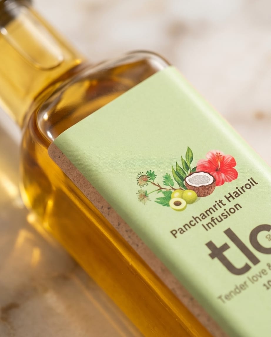 Panchamrit hair oil -  A Sacred Blend for Stronger, Healthier Hair | Tlcforyou