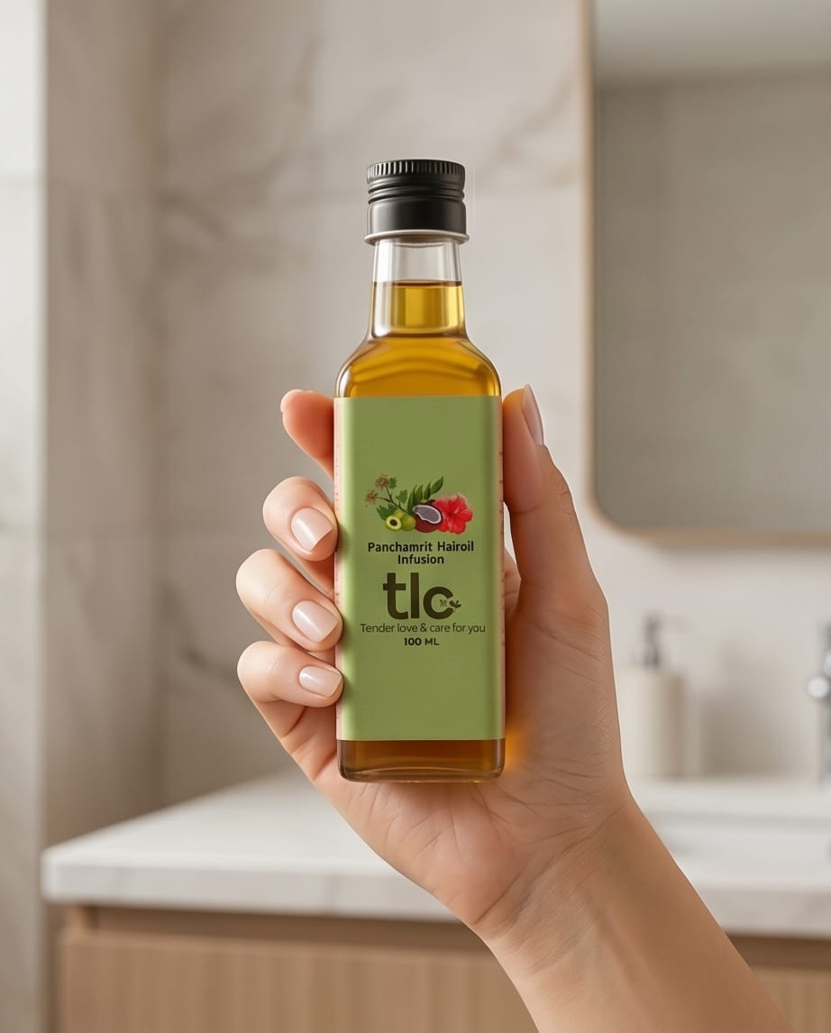 Panchamrit hair oil -  A Sacred Blend for Stronger, Healthier Hair | Tlcforyou