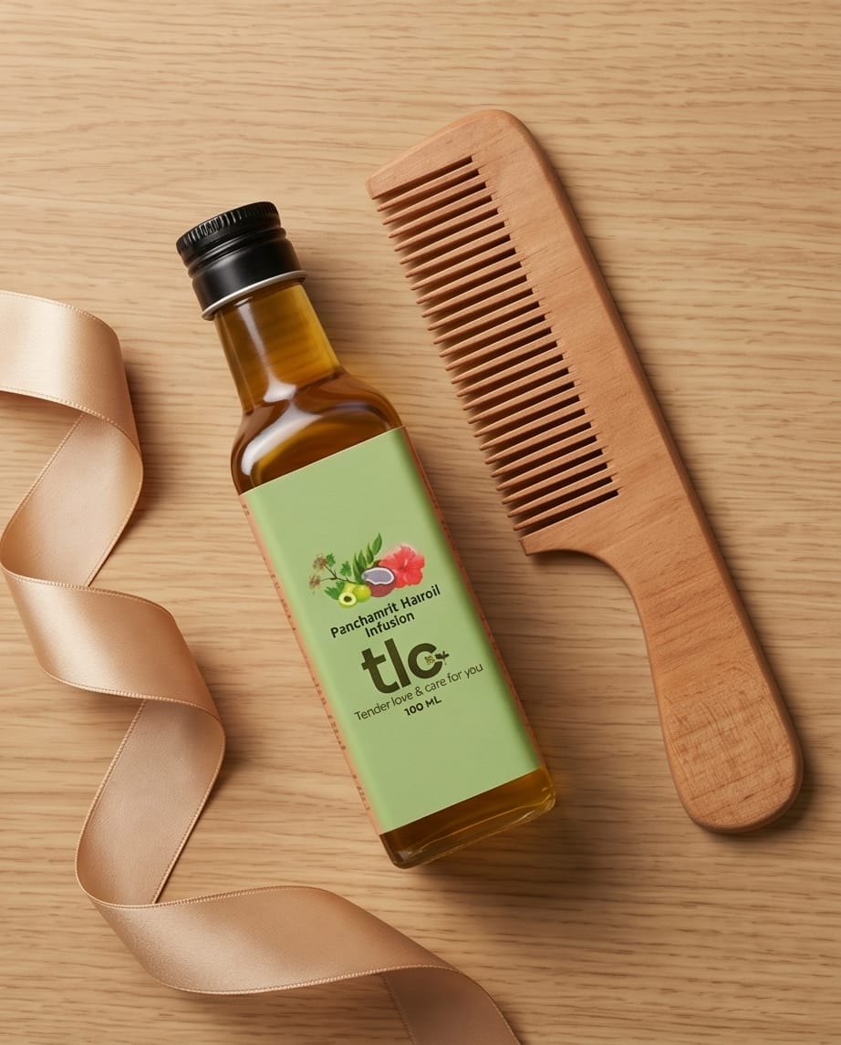 Panchamrit hair oil -  A Sacred Blend for Stronger, Healthier Hair | Tlcforyou