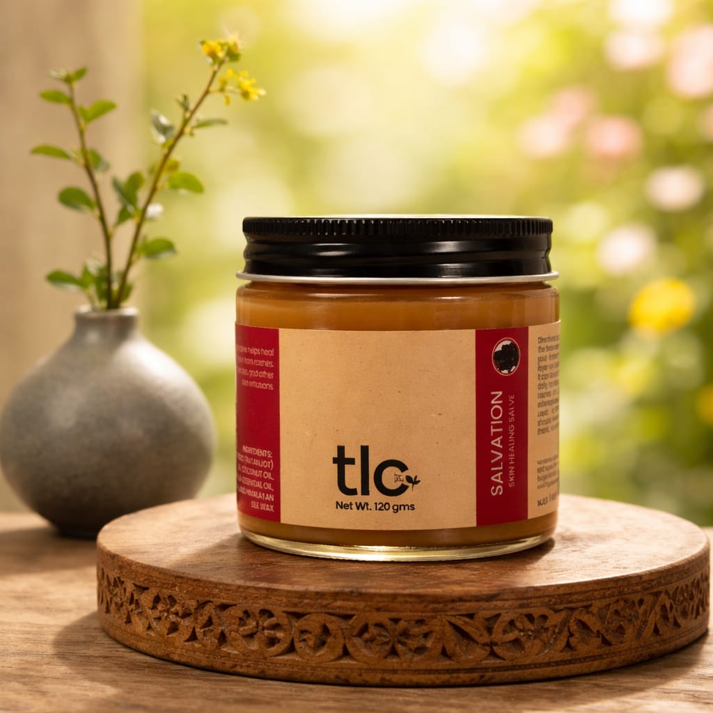 Skin Healing Salve – Natural Herbal Balm for Dry, Irritated Skin, Eczema & Skin Repair | Tlcforyou