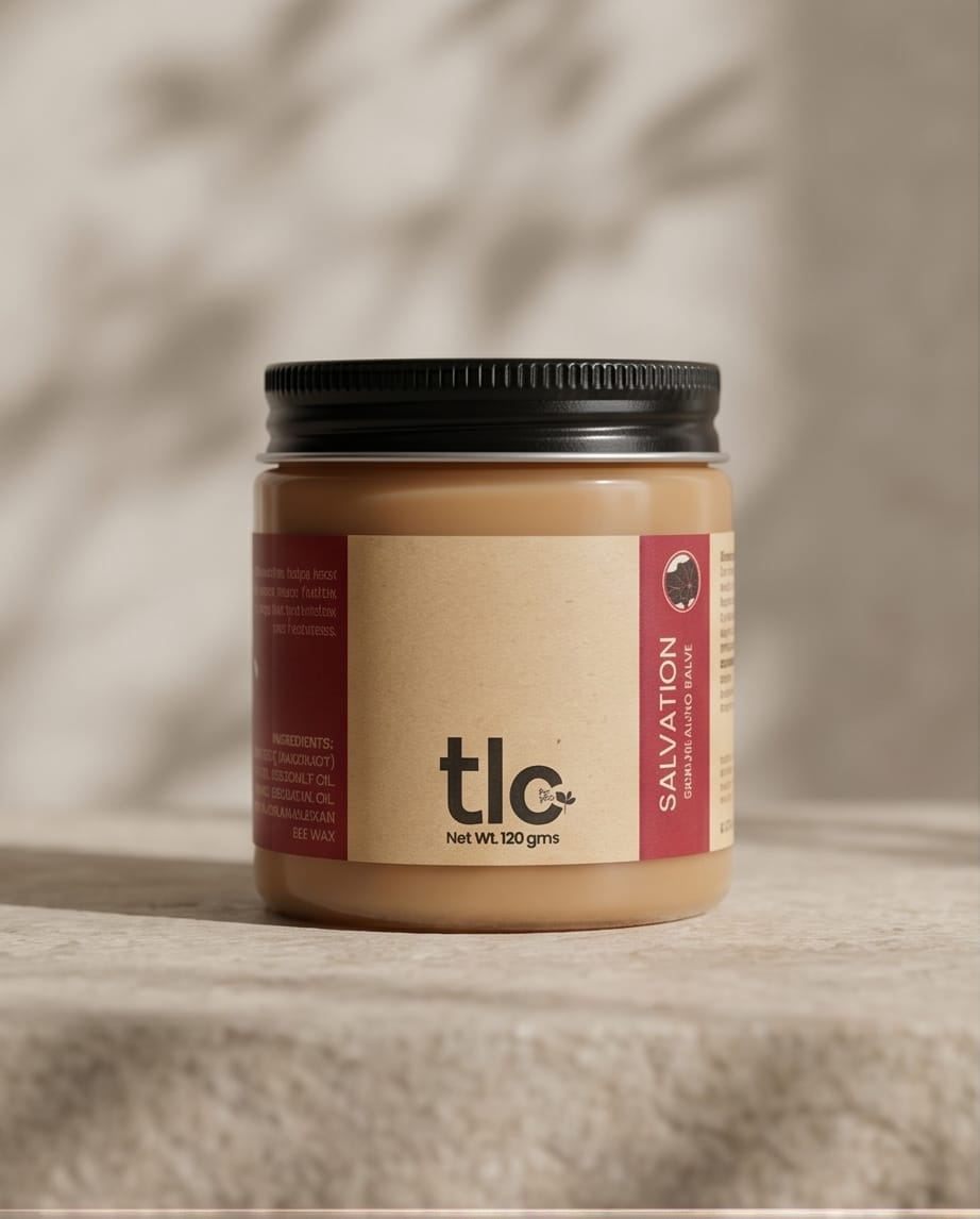 Skin Healing Salve – Natural Herbal Balm for Dry, Irritated Skin, Eczema & Skin Repair | Tlcforyou