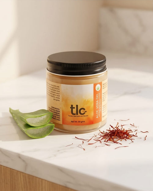 Aloe Vera Gel with Kumkumadi Oil & Saffron 120ML | Tlcforyou