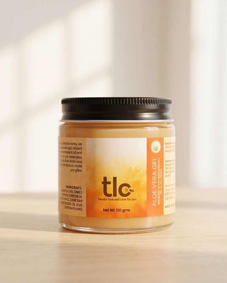 Aloe Vera Gel with Kumkumadi Oil & Saffron 120ML | Tlcforyou
