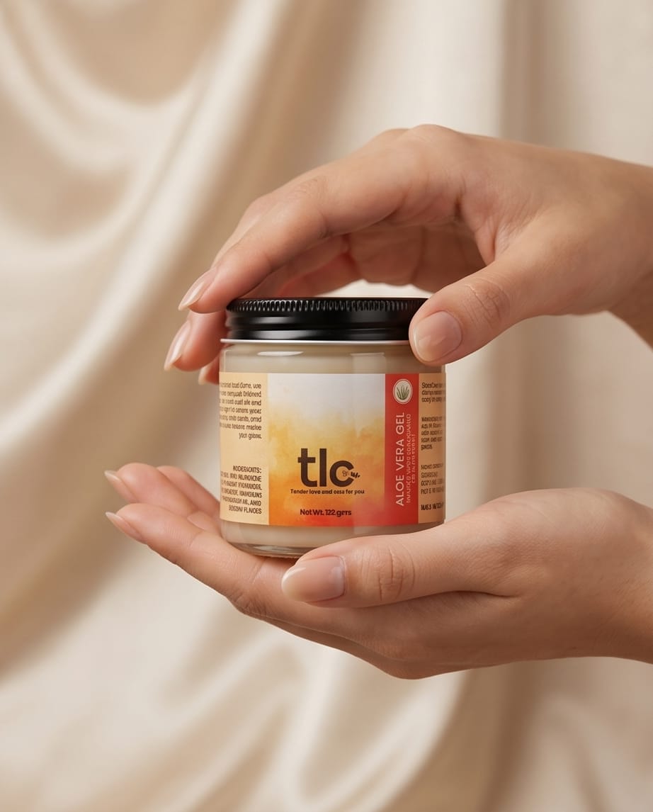 Aloe Vera Gel with Kumkumadi Oil & Saffron 120ML | Tlcforyou