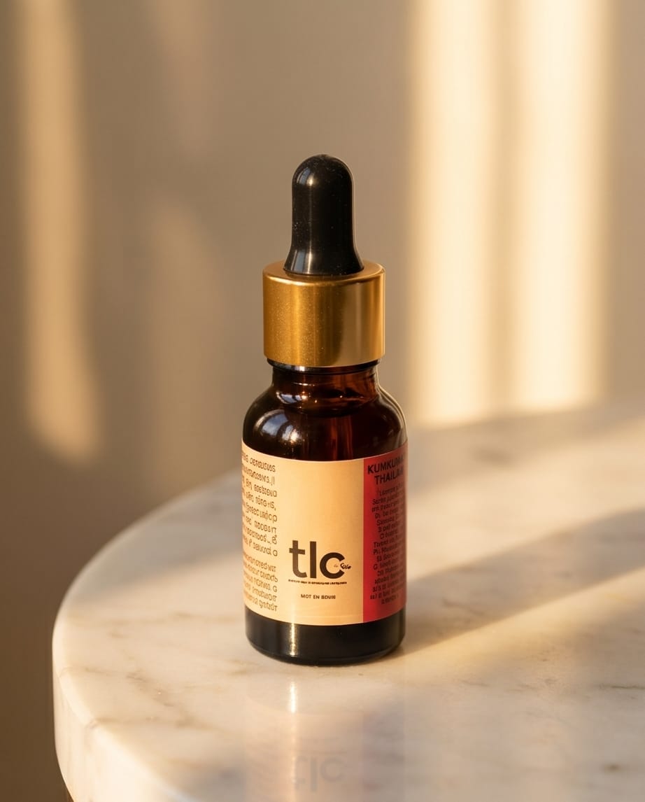 Kumkumadi Oil with Saffron & Botanical Extracts | Ayurvedic Face Oil - Tlcforyou