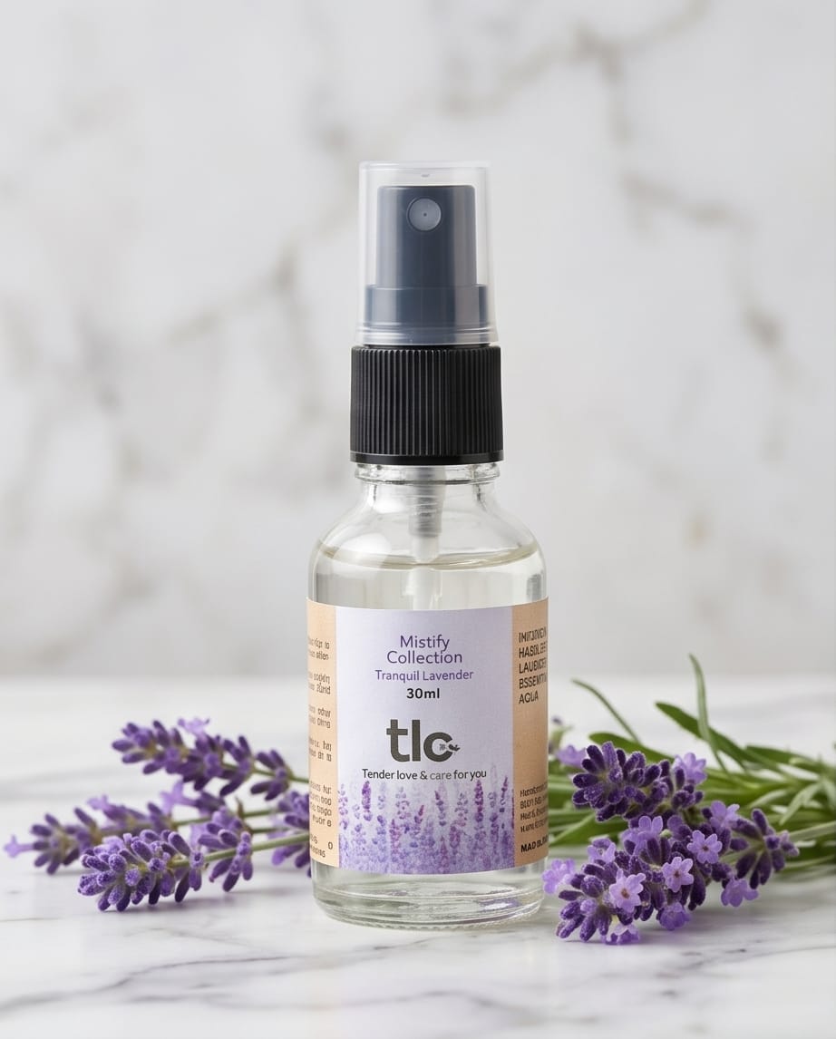 Tranquil Lavender Face Mist – Hydrating & Calming Facial Spray for Refreshing and Soothing Skin | Tlcforyou