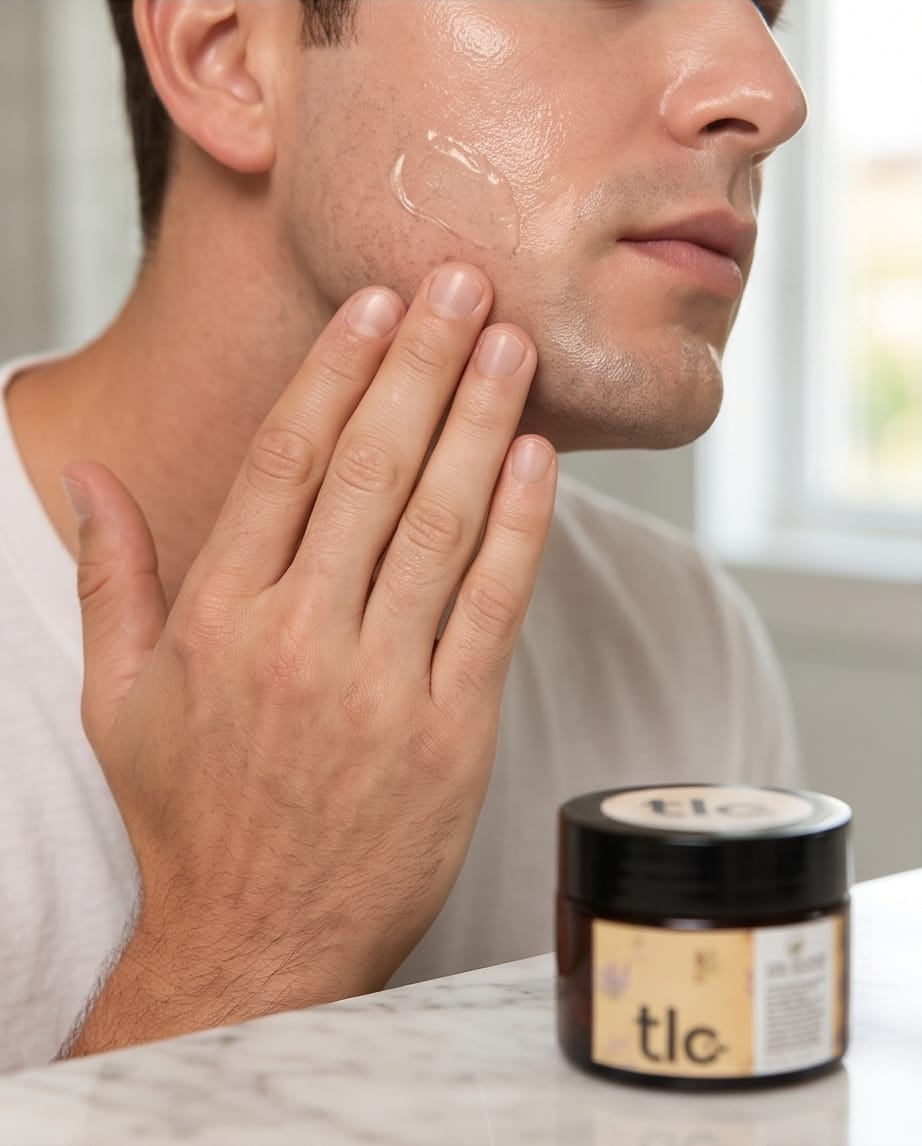 Aloe Vera After-Shave Gel - Soothing Aloe, Hempseed & Lavender for Post-Shave Skin Care | Tlcforyou