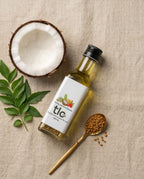 Trinity Herbal Hair Oil - Olive, Castor & Coconut Oil for Hair Growth, Strength & Dandruff Control| Tlcforyou