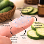 Aloe vera Gel with cucumber extract and Vitamin E globules| Tlcforyou