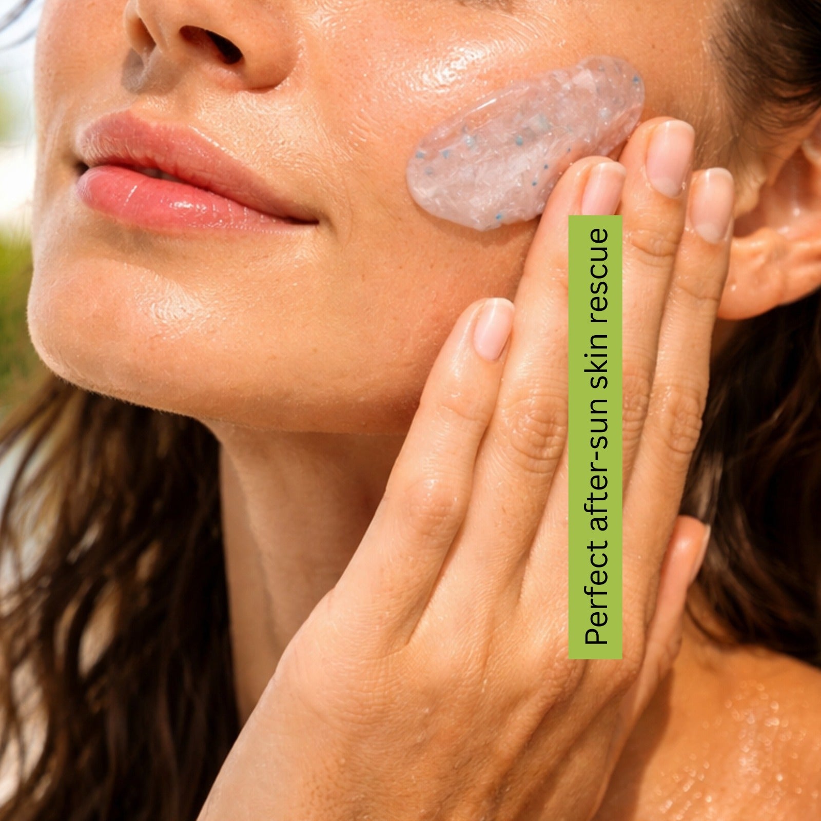 Aloe vera Gel with cucumber extract and Vitamin E globules| Tlcforyou