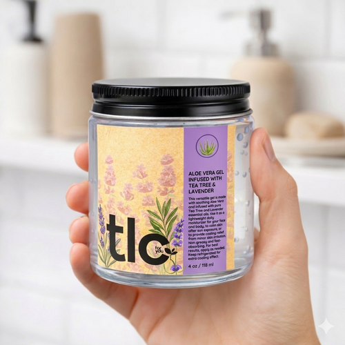 Aloe Vera Gel with Lavender Water & Vitamin E | Tlcforyou