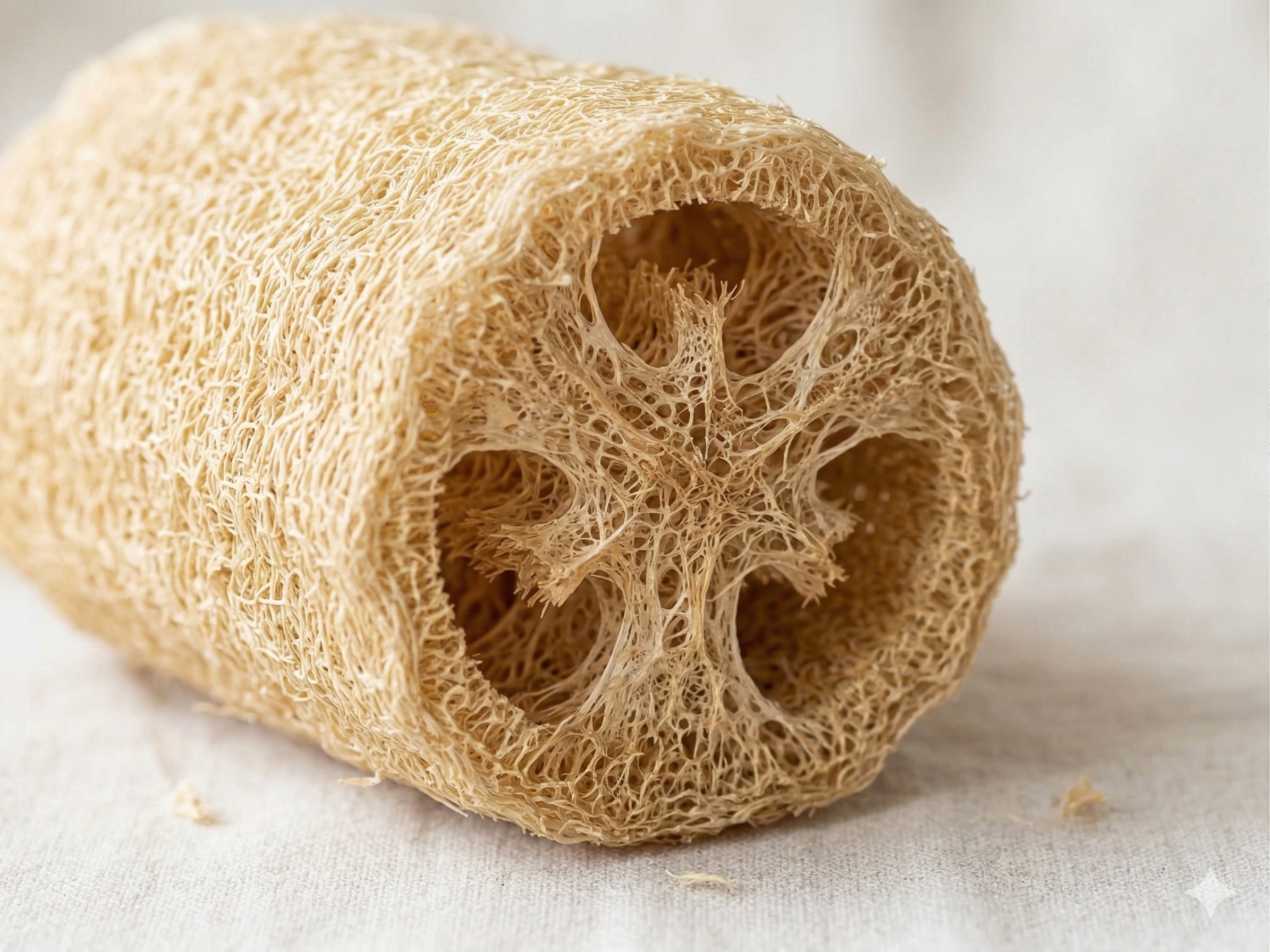 Natural Loofah Sponge – Eco-Friendly Plant-Based Body Exfoliator for Smooth & Radiant Skin | Tlcforyou